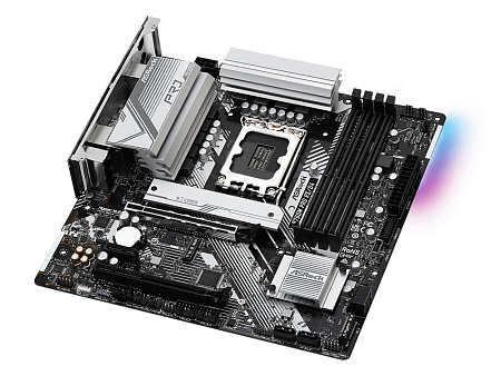 Материнская плата ASRock B760M Pro RS/D4, LGA1700, Intel B760, Micro-ATX