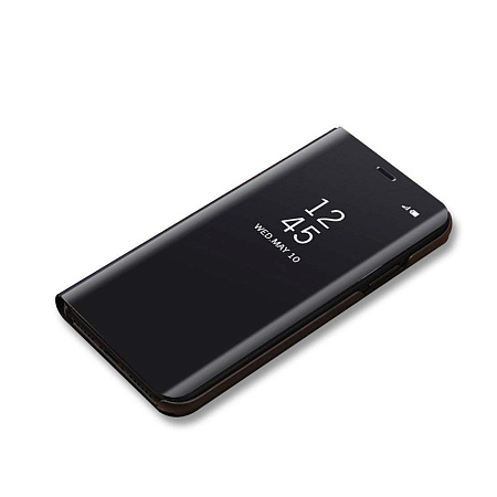 Helmet Case Mirror Flip Samsung A9(2018), Black