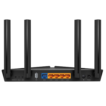 Wi-Fi 6 Dual Band TP-LINK Router "Archer AX20", 1800Mbps, OFDMA, Gbit Ports, USB2.0