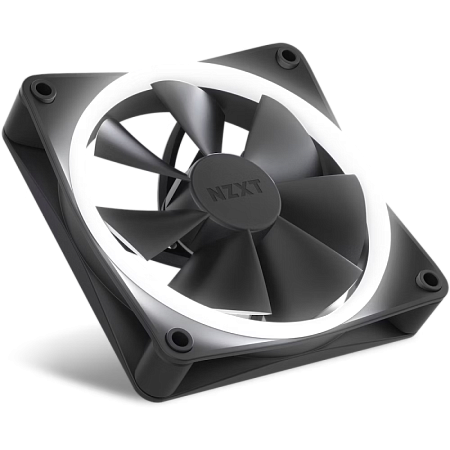 PC Case Fan NZXT F120 RGB, 120x120x26mm, 18 LEDs, 17-27.5dB, 14-50CFM, 500-1800RPM, FDB, 4 Pin, Blac PC Case Fan NZXT F120 RGB, 120x120x26mm, 18 LEDs, 17-27.5dB, 14-50CFM, 500-1800RPM, FDB, 4 Pin, Blac
