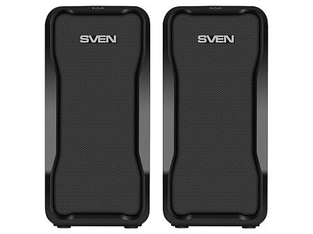 Speakers SVEN "435" Black, 10w, USB power / DC 5V, RGB Light