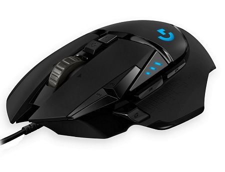 Gaming Mouse Logitech G502 SE, 25, 6k dpi, 11 buttons, 400IPS, 40G, 121g+18g, 10000Hz, Ergonomic, On