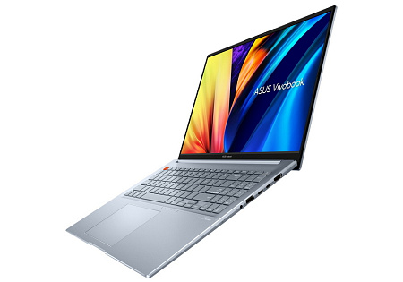Ноутбук 16" ASUS Vivobook S 16X M5602QA, Solar Silver, AMD Ryzen 5 5600H, 16Гб/512Гб, Без ОС Ноутбук 16" ASUS Vivobook S 16X M5602QA, Solar Silver, AMD Ryzen 5 5600H, 16Гб/512Гб, Без ОС