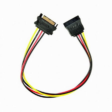 Cable SATA power extention cable, 0.3 m, Cablexpert CC-SATAMF-01
