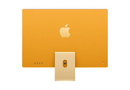 Моноблок Apple iMac A2438, M1 with 8-core CPU and 8-core GPU, 16ГБ/512Гб, macOS Big Sur, Жёлтый