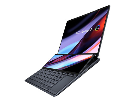 Ноутбук 14,5" ASUS Zenbook Pro 14 Duo OLED UX8402VU, Tech Black, Intel Core i7-13700H, 16Гб/1024Гб, Windows 11 Home