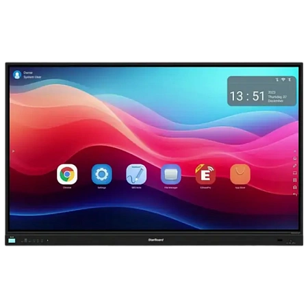Интерактивный дисплей StarBoard IFPD-YL7X-86, Чёрный, samsun ,vesta ,hisense,lg,voltus,крепление для телевизора