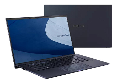 Ноутбук для бизнеса 14" ASUS ExpertBook B9 B9400CBA, Star Black, Intel Core i7-1255U, 16Гб/1024Гб, Windows 11 Pro