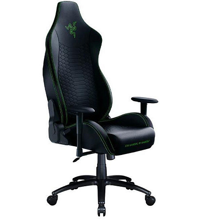 Gaming Chair Razer Iskur X, Max.load 136 kg, Hieght:170-190cm, 139 Degrees, 2D Armrest, Black/Green