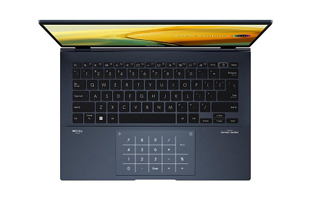 Ноутбук 14" ASUS Zenbook 14 OLED UX3402ZA, Ponder Blue, Intel Core i5-1240P, 8Гб/512Гб, Windows 11 Home
