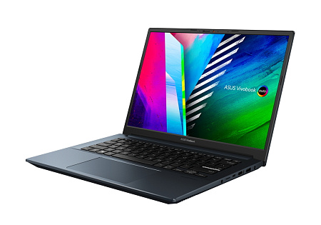 Ноутбук 14" ASUS Vivobook Pro 14 OLED K3400PA, Quiet Blue, Intel Core i5-11300H, 16ГБ/512Гб, Без ОС Ноутбук 14" ASUS Vivobook Pro 14 OLED K3400PA, Quiet Blue, Intel Core i5-11300H, 16ГБ/512Гб, Без ОС