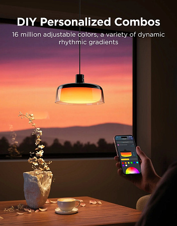 Умный потолочный светильник GOVEE Pendant Light Round 15” Умный потолочный светильник GOVEE Pendant Light Round 15”