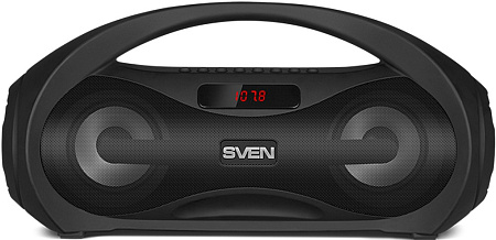 Speakers SVEN "PS-425" 12w, Black, Bluetooth, Karaoke, microSD, FM, AUX, USB, power:1500mA, DC5V Speakers SVEN "PS-425" 12w, Black, Bluetooth, Karaoke, microSD, FM, AUX, USB, power:1500mA, DC5V