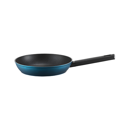 Ambition, Frying Pan, Azzuro, 24 Cm, Qualum Basic Coating, Aluminium