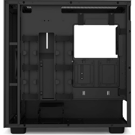 Case ATX NZXT H7 Flow, 2x120mm, Mesh Front, Tempered Glass, Dust Filter, 2xUSB 3.2, 1xUSB-C, 2x3.5",
