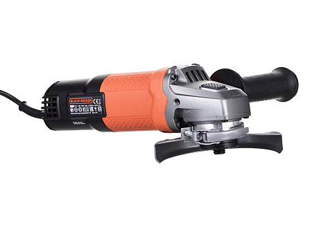 Angle Grinder Black+Decker (BEG120-QS) 800 W 125mm 12.000 rpm Angle Grinder Black+Decker (BEG120-QS) 800 W 125mm 12.000 rpm