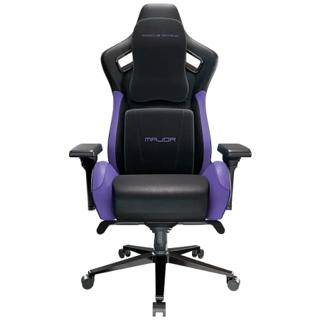 Игровое кресло Proove Gaming Major, Искусственная кожа, Чёрный | Фиолетовый