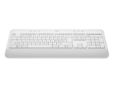 Wireless Keyboard Logitech K650, Media controls, F-keys, Spill-resistant, Palm rest, 2xAA, 2.4Ghz+BT