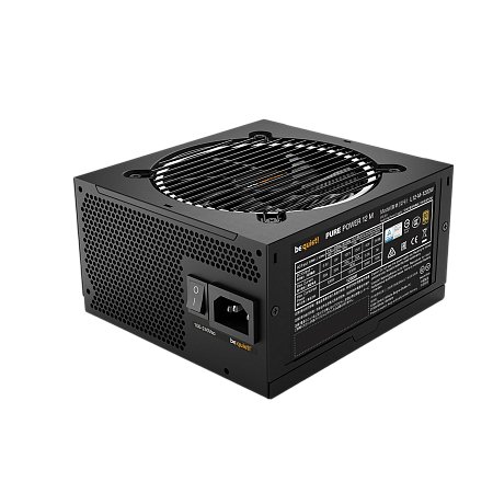 Power Supply ATX 1200W be quiet! PURE POWER 12 M, 80+ Gold, 120mm, Active PFC, SR+LLC+DC/DC, ATX 3.0 Power Supply ATX 1200W be quiet! PURE POWER 12 M, 80+ Gold, 120mm, Active PFC, SR+LLC+DC/DC, ATX 3.0