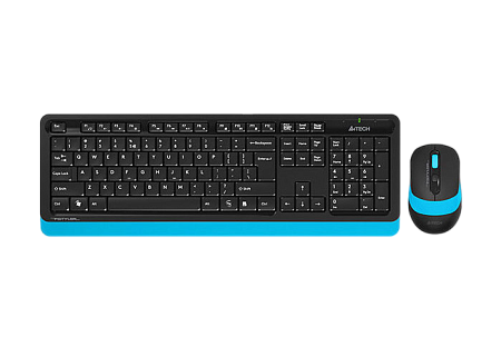 Wireless Keyboard & Mouse A4Tech FG1010, 12 Fn Keys, Laser Engraving, Splash Proof, 1200-2000dpi, 4 Wireless Keyboard & Mouse A4Tech FG1010, 12 Fn Keys, Laser Engraving, Splash Proof, 1200-2000dpi, 4