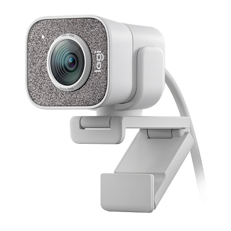 Camera Logitech StreamCam, 1080p/60fps, 3.5 MP, FoV: 78°, Autofocus, Stereo mic, 1.5m, White