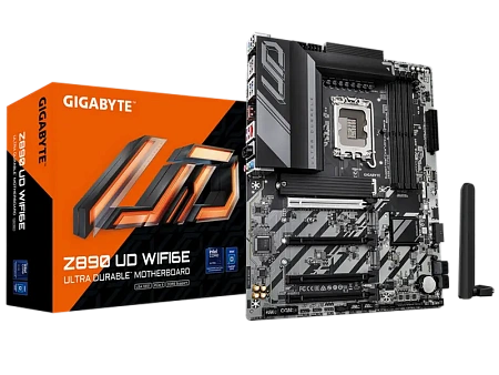 Материнская плата Gigabyte Z890 UD WIFI6E, LGA1851, Intel Z890, ATX Материнская плата Gigabyte Z890 UD WIFI6E, LGA1851, Intel Z890, ATX