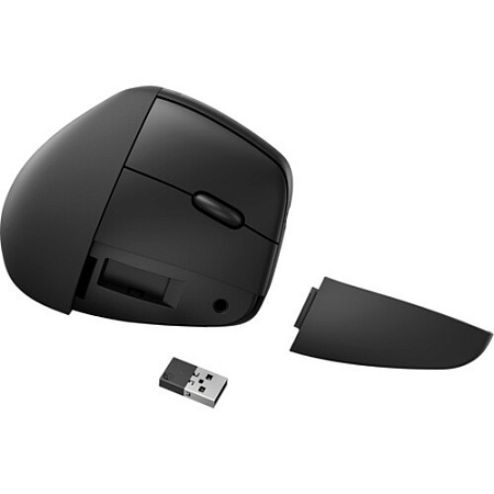 Эргономичная вертикальная беспроводная мышь HP 925/ 4000dpi/ Black