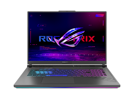 Игровой ноутбук 18" ASUS ROG Strix G18 G814JU, Eclipse Gray, Intel Core i7-13650HX, 16Гб/512Гб, Без ОС