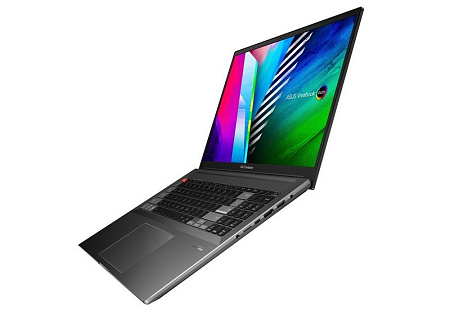 Ноутбук 16" ASUS Vivobook Pro 16X OLED M7600QC, Earl Grey, AMD Ryzen 7 5800H, 16Гб/512Гб, Без ОС
