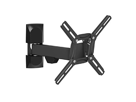 Wall Mount Barkan 2300  Black 13 - 43 Full Motion, max.25kg, VESA mm: up to 200x200mm, samsun ,vesta ,hisense,lg,voltus,крепление для телевизора