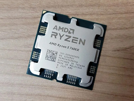 CPU AMD Ryzen 5 7600X (4.7-5.3GHz, 6C/12T, L2 6MB, L3 32MB, 5nm, 105W), Socket AM5, Tray CPU AMD Ryzen 5 7600X (4.7-5.3GHz, 6C/12T, L2 6MB, L3 32MB, 5nm, 105W), Socket AM5, Tray