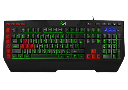 Клавиатура SVEN KB-G9600, Проводное, Чёрный
