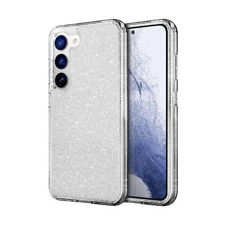 Uniq Case TPU for Samsung Galaxy S24 Plus Life Pro Xtreme Tinsel, Glitter Clear