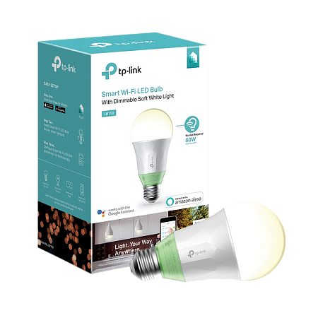 TP-LINK "LB110", Smart Wi-Fi LED Bulb with Dimmable Light