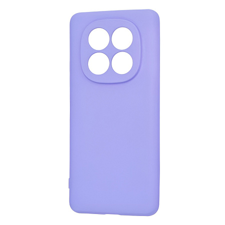 WOO Case Liquid Silicone Xiaomi Redmi Note 14 Pro Plus 5G, Puprle