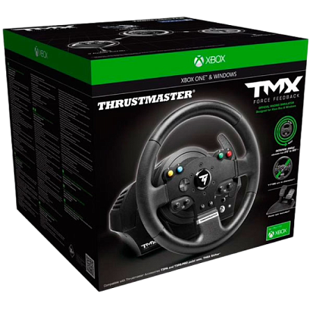 Wheel Thrustmaster TMX Force Feedback, 11", 900 degree, Force Feedback, 2-pedal pedal set
