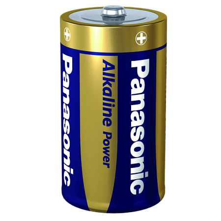 D size  Panasonic "ALKALINE Power" 1.5V, Alkaline, Blister*2, LR20REB/2BP