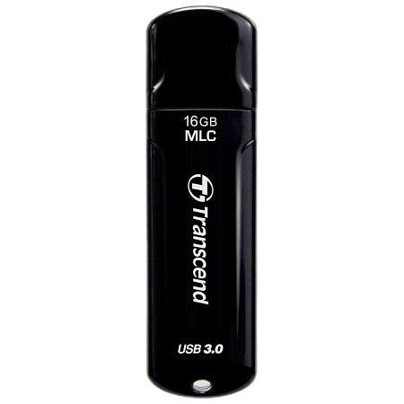 USB Flash накопитель Transcend JetFlash 750, 16Гб, Чёрный