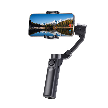 3-Axis Smartphone Gimbal Stabilizer Model F5 Plus, Dark Grey 3-Axis Smartphone Gimbal Stabilizer Model F5 Plus, Dark Grey