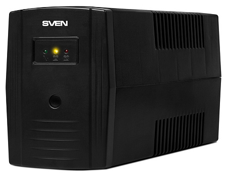 UPS SVEN Pro  400, 400VA/240W, Line Interactive, AVR, LED, 2xShuko Sockets
