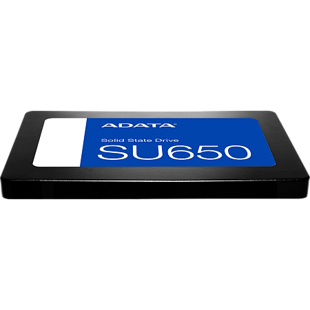 2.5" SATA SSD   256GB  ADATA Ultimate SU650 [R/W:520/450MB/s, 40K/75K IOPS, MK/SMI, 3D-NAND TLC]