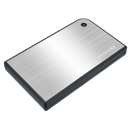 2.5"  SATA HDD/SSD External Case (USB3.0) Century "CMB25U3SV6G", Black-Silver, Tool-Free