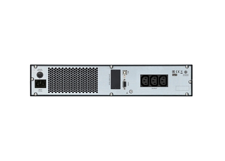 APC Easy UPS SRV1KRIRK 1000VA/800W,Rack2U,Sinewave,Online,LCD,AVR,USB,RS232,Comm.slot,3*C13,Railkit