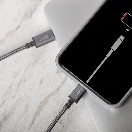 Lightning Cable Moshi, Integra, Gray Lightning Cable Moshi, Integra, Gray
