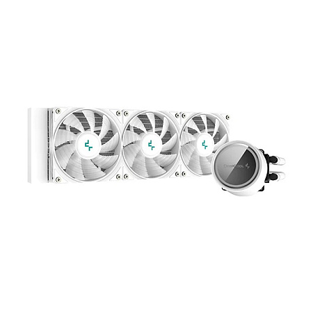 AIO Liquid Cooling Deepcool "GAMMAXX L360 ARGB White" (<30dBA, 69.34CFM, 3x120mm, ARGB LED, 1696g.)