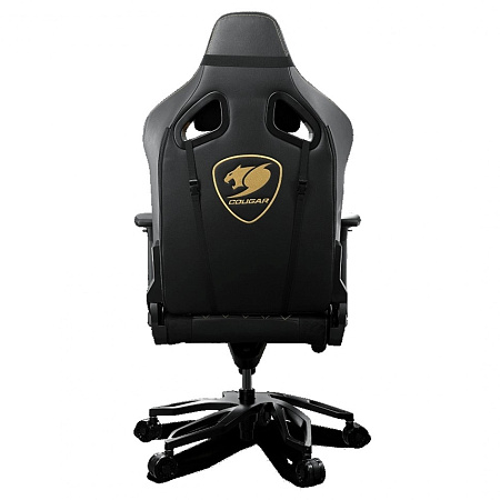 Gaming Chair Cougar ARMOR TITAN PRO Royal Black/Gold, User max load up to 160kg / height 160-195cm
