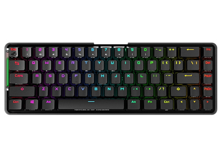 Клавиатура ASUS ROG Falchion, Беспроводное, Чёрный