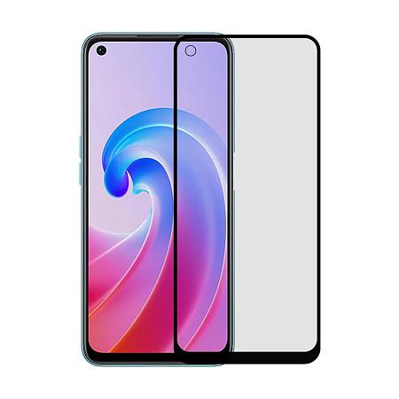 Helmet Diamond Glass 4D OPPO A96, Black Helmet Diamond Glass 4D OPPO A96, Black