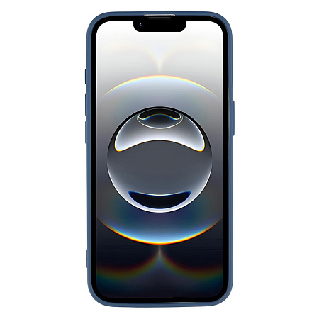 WOO Case Liquid Silicone iPhone 16E/iPhone 17E, Blue WOO Case Liquid Silicone iPhone 16E/iPhone 17E, Blue