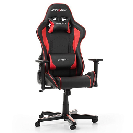 Gaming Chair DXRacer Formula GC-F08-NR, Black/Red, User max loadt up to 150kg / height 145-180cm